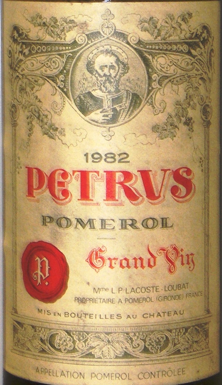 Wine Blog - Petrus 1982